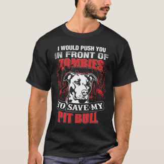 Ich rette meine Grube Stier T-Shirt