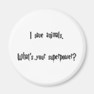 Ich rette Tiere Magnet