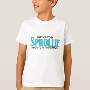 Ich rettete einen Sprollie (weiblichen) T-Shirt