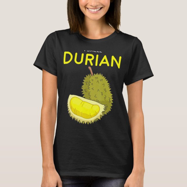 Ich rieche Durian Südostasien Obst T-Shirt (Vorderseite)