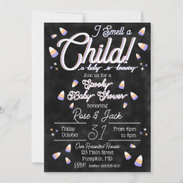 Ich rieche ein Kind Einladung