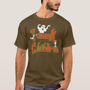 Ich rieche Kinder einfach in halloween Kostüm T-Shirt