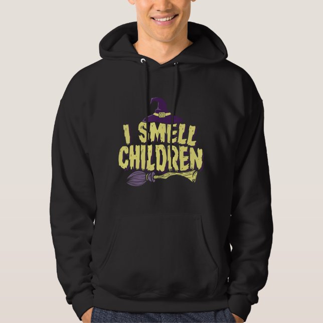 Ich rieche KinderHalloween für Lehrereltern Hoodie (Vorderseite)