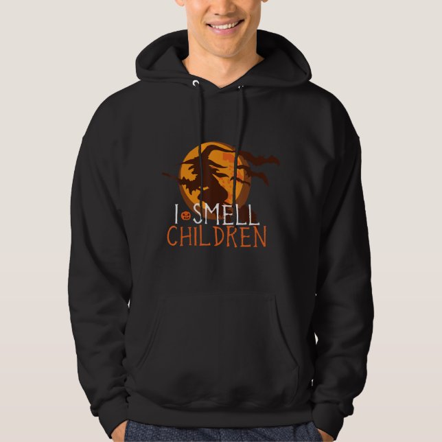 Ich rieche Kinderkostüm Niedlich für Hexe Hoodie (Vorderseite)