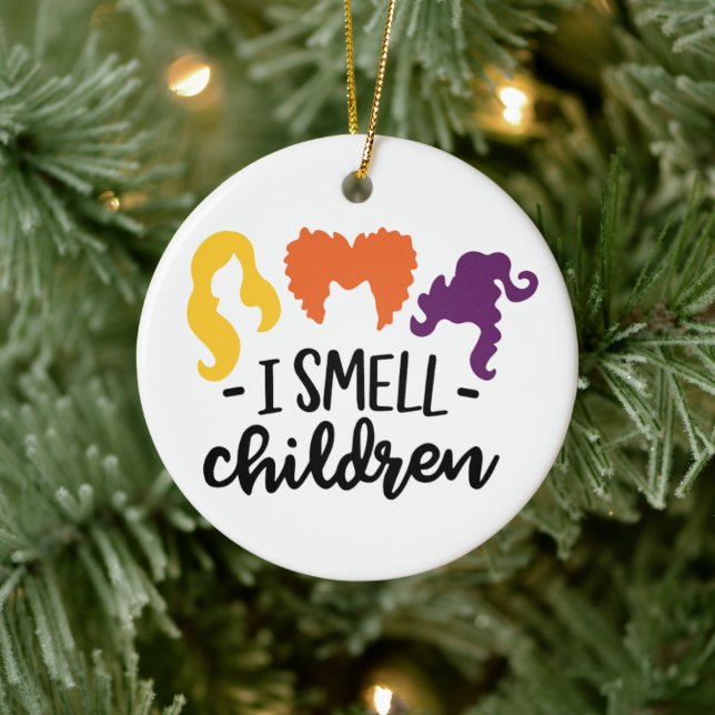 Ich rieche nach Children Sanderson Sisters Keramik Ornament (Baum)