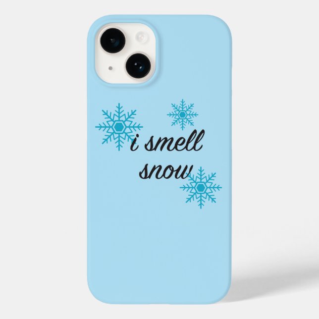 Ich rieche Schneeflocke Case-Mate iPhone 14 Hülle (Rückseite)