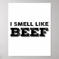 Ich rieche wie Rindfleisch Funny Meme Steak Fleisc