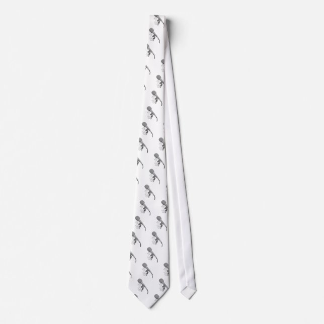 Ich Rock the Mic #8_ Krawatte (Vorderseite)