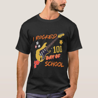 Ich rockte 100 Tage Schulpingzeit, Schulzeit Shirt