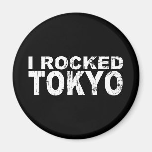 Ich rockte Tokio Bk Magnet