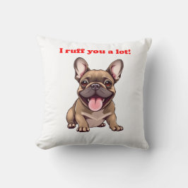 Ich roff dich viel! kissen