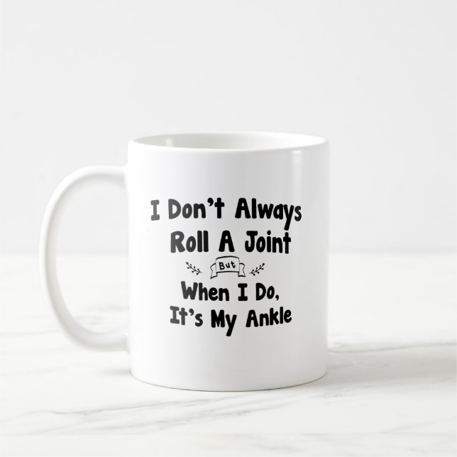 Ich rolle nicht immer eine Verbindung, aber wenn i Kaffeetasse (Links)