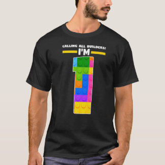 Ich rufe alle Bauer Ich bin 1. Jahr Geburtstag Bri T-Shirt