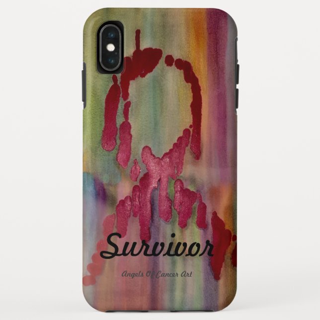 Ich rufe Kasten für Brustkrebsunterstützung an Case-Mate iPhone Hülle (Rückseite)