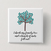 Ich rüttelte meinen Stammbaum, den ein Bündel