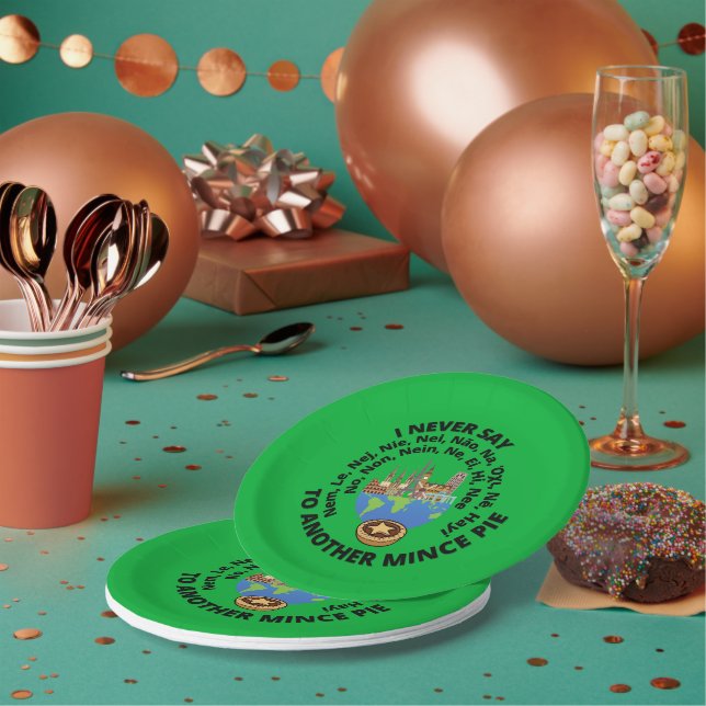 Ich sage nie nein... zu einem anderen Minzkuchen ( Pappteller (Multi)