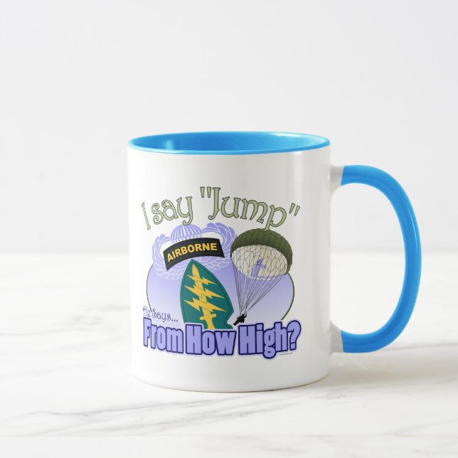 Ich sage Sprung [Spezialeinheiten] Tasse (Rechts)