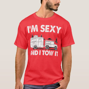 Ich sage und ich zeige es lustiger Camper-Junge T-Shirt