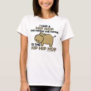 Ich sagte angesagtes Hopfenhippie-Flusspferd T-Shirt
