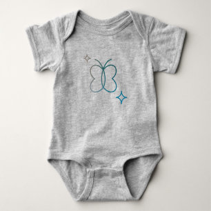 Ich sagte, das ist eine Lüge, grauer Baby-Body Baby Strampler