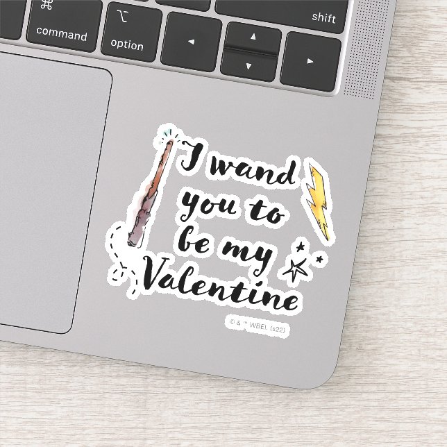 Ich sagte, du wärst mein Valentinin Aufkleber (Detail)