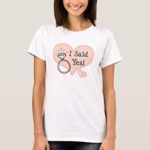Ich sagte ja Bridal Tank Top