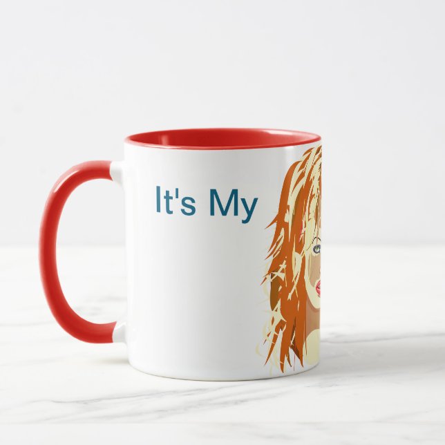 Ich SAGTE Kaffee-Tasse Tasse (Links)