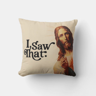 Ich sah das, Jesus Kunst, Ich sah diesen Jesus Kissen