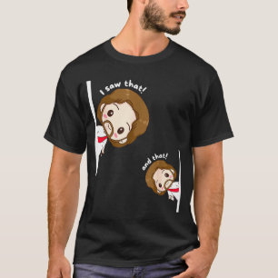 Ich sah, dass Karma Jesus lustiger Spruch Zitat Me T-Shirt