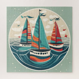 Ich sah drei Schiffe segeln Weihnachtsbild