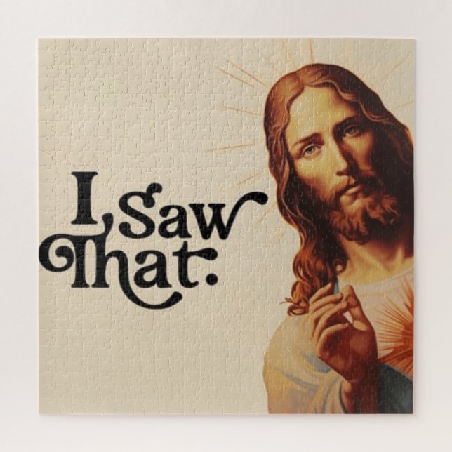 Ich sah, Jesus Art, ich sah, dass Jesus (Vertikal)