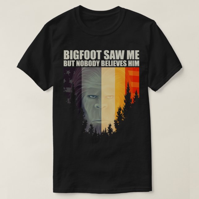 Ich sah mich, aber niemand glaubt ihm 4 T-Shirt (Design vorne)