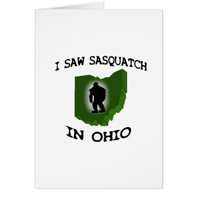 Ich sah Sasquatch in Ohio (Vorne)