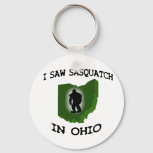 Ich sah Sasquatch in Ohio Schlüsselanhänger
