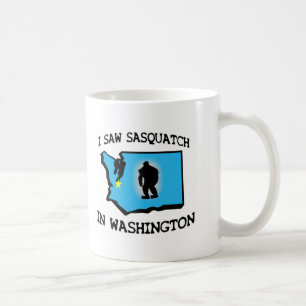 Ich sah Sasquatch in Washington Kaffeetasse