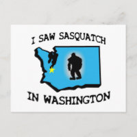 Ich sah Sasquatch in Washington