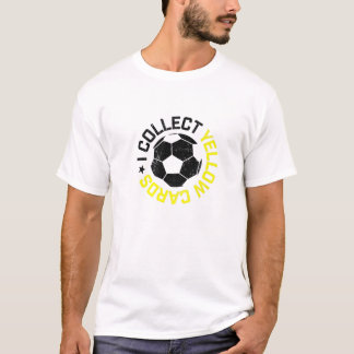 Ich sammele gelbe Karten, lustiges Fußballspiel-Sp T-Shirt
