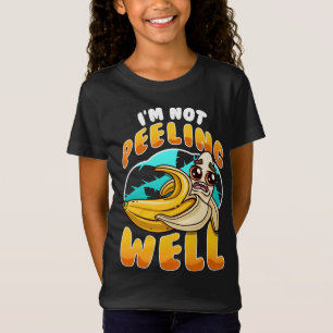 Ich schäle keinen schönen, sonnigen, gelben Banane T-Shirt