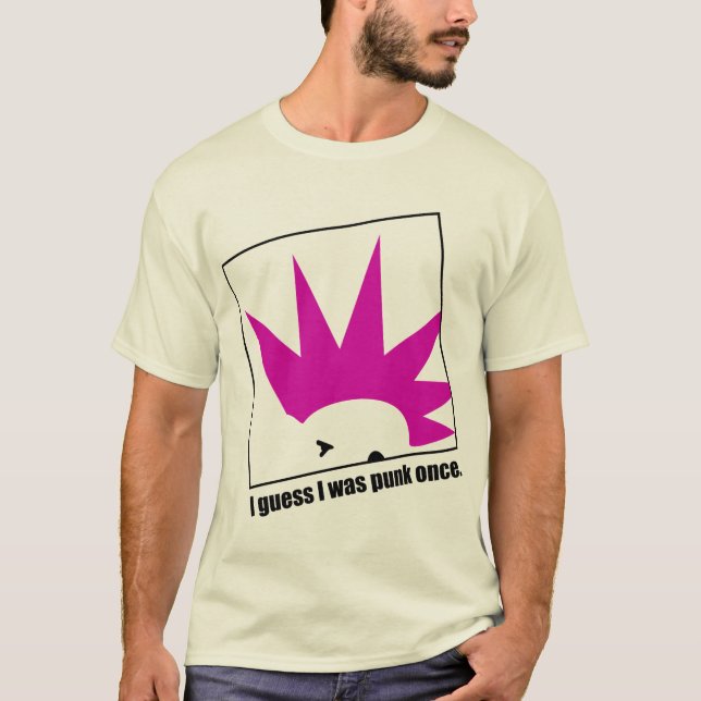 Ich schätze, dass ich einmal Punk war T-Shirt (Vorderseite)