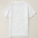 Ich schätze meine anpassbaren Foto-Texthemden T-Shirt (Design Rückseite)