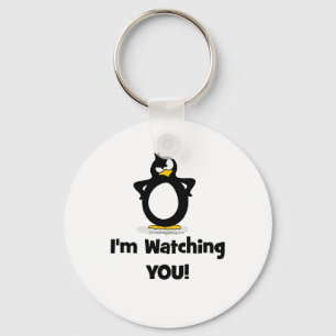 Ich schaue dir Pinguin zu Schlüsselanhänger
