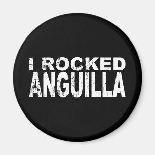 Ich schaukelte Anguilla Magnet