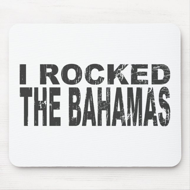 Ich schaukelte Bahamas Mousepad (Vorne)