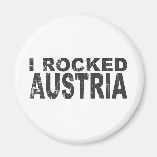 Ich schaukelte Österreich Magnet