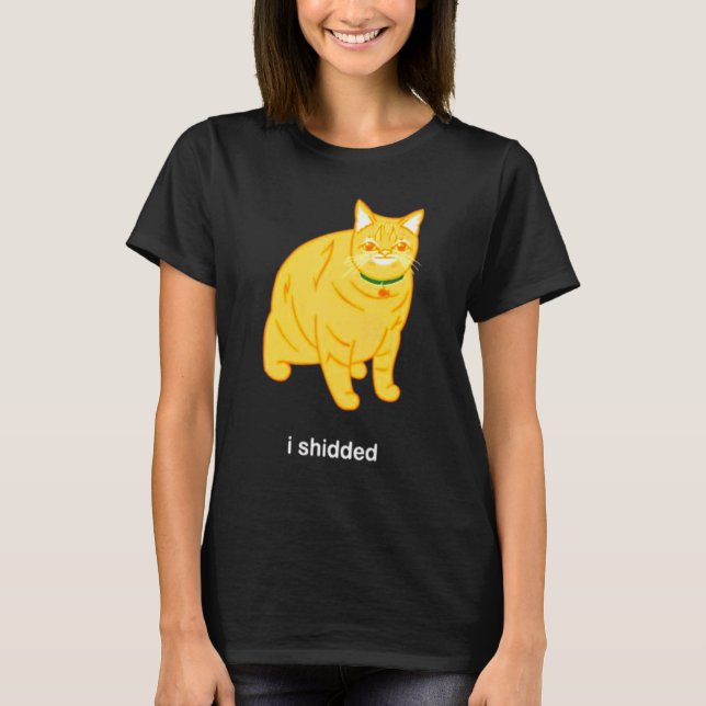 Ich schickte Cat Meme T-Shirt (Vorderseite)