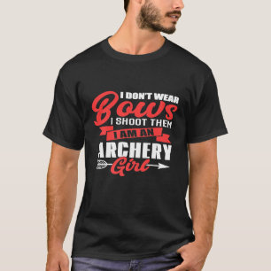 Ich schieß sie in eine Archery Girl Funny Idee für T-Shirt