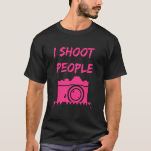 Ich schieße Leute Fotograf T-Shirt