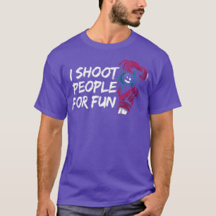 Ich schieße Leute Fotografie für lustige Kamera Ph T-Shirt