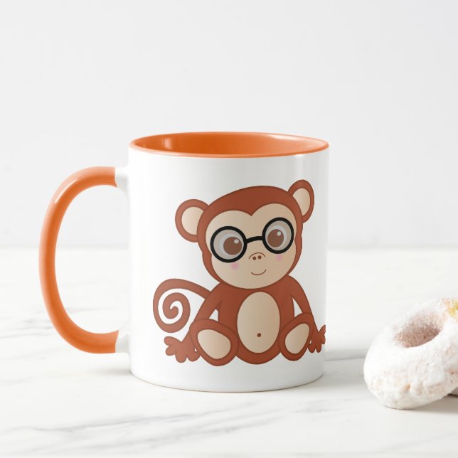 Ich schimple Liebe meine Kaffee-Tasse - Niedlicher Tasse (Mit Donut)