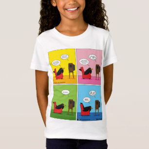 Ich schlafe nie Comic T-Shirt